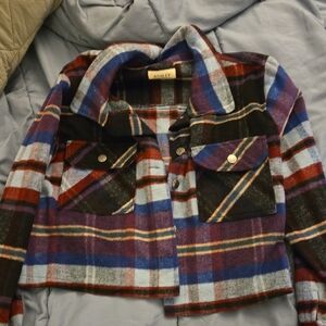 Ashley By 26 International Plaid Outerwear